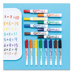 MARKS A LOT Pen-Style Dry Erase Markers, Medium Bullet Tip, Assorted Colors, 4/Set (24459)