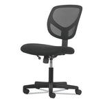 1-Oh-One Mid-Back Task Chairs, Supports Up to 250 lb, 17" to 22" Seat Height, Black