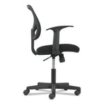 1-Oh-Two Mid-Back Task Chairs, Supports Up to 250 lb, 17" to 22" Seat Height, Black