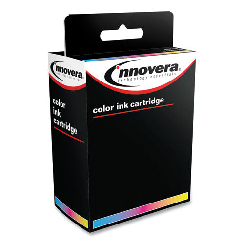 Remanufactured Tri-Color High-Yield Ink, Replacement for 63XL (F6U63AN), 330 Page-Yield