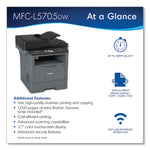 MFC-L5705DW Wireless All-in-One Laser Printer, Copy/Fax/Print/Scan