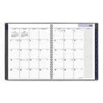 DayMinder Academic Weekly/Monthly Desktop Planner, 11 x 8.5, Charcoal Cover, 12-Month (July to June): 2023 to 2024