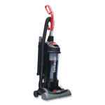 FORCE QuietClean Upright Vacuum SC5845B, 15" Cleaning Path, Black