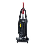 FORCE QuietClean Upright Vacuum SC5845B, 15" Cleaning Path, Black