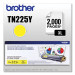 TN225Y High-Yield Toner, 2,200 Page-Yield, Yellow