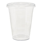 Clear Plastic PETE Cups, 16 oz, 25/Sleeve, 20 Sleeves/Carton