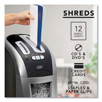 EX12-05 Super Cross-Cut Shredder, 12 Manual Sheet Capacity