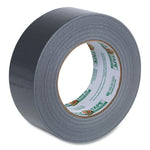 Utility Duct Tape, 3" Core, 1.88" x 55 yds, Silver, 3/Pack