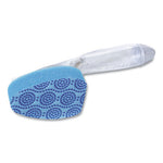 Scrub Dots Non-Scratch Dishwand, Blue, 4/Box