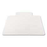 Antimicrobial Chair Mat, Rectangular, 48 x 36, Clear