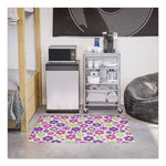 FashionMat Chair Mat, Rectangular, 35 x 40, Daisies