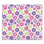 FashionMat Chair Mat, Rectangular, 35 x 40, Daisies