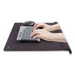 ErgoEdge Wrist Rest Deskpad, 29.5 x 16.5, Black