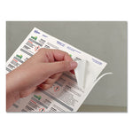 UltraDuty GHS Chemical Waterproof and UV Resistant Labels, 2 x 4, White, 10/Sheet, 50 Sheets/Pack