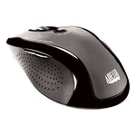 WKB1500GB Wireless Ergonomic Keyboard and Mouse, 2.4 GHz Frequency/30 ft Wireless Range, Black