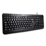 AKB132UB 118-Key MM Desktop USB Keyboard, Black