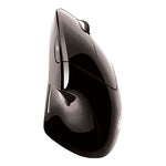 iMouse E10 Wireless Vertical Ergonomic USB Mouse, 2.4 GHz Frequency/33 ft Wireless Range, Right Hand Use, Black