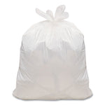 Super Value Pack, 8 gal, 0.6 mil, 22" x 24", White, 130/Box