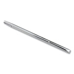 Slimline Pen-Size Pocket Pointer with Clip, Extends to 24.5", Silver