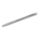 Slimline Pen-Size Pocket Pointer with Clip, Extends to 24.5", Silver