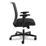 Convergence Mid-Back Task Chair, Synchro-Tilt and Seat Glide, Supports Up to 275 lb, Black