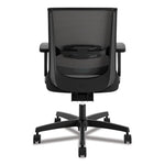 Convergence Mid-Back Task Chair, Synchro-Tilt and Seat Glide, Supports Up to 275 lb, Black