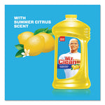 Multi-Surface Antibacterial Cleaner, Summer Citrus, 28 oz Bottle, 9/Carton