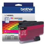 LC406XLMS INKvestment High-Yield Ink, 5,000 Page-Yield, Magenta