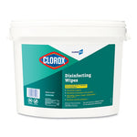 Disinfecting Wipes, 1-Ply, 7 x 8, Fresh Scent, White, 700/Bucket