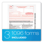 1099-DIV Tax Forms for Inkjet/Laser Printers, Fiscal Year: 2023, Five-Part Carbonless, 8 x 5.5, 2 Forms/Sheet, 24 Forms Total