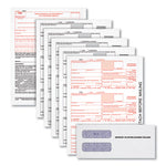 1099-NEC Online Tax Kit, Fiscal Year: 2023, Five-Part Carbonless, 8.5 x 3.5, 3 Forms/Sheet, 24 Forms Total