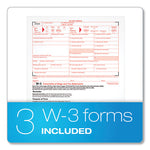 W-2 Tax Forms for Dot Matrix Printers, Fiscal Year: 2023, Six-Part Carbonless, 5.5 x 8.5, 2 Forms/Sheet, 24 Forms Total