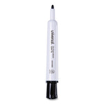 Dry Erase Marker, Medium Bullet Tip, Black, Dozen