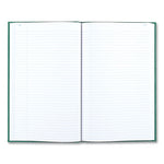 Emerald Series Account Book, Green Cover, 12.25 x 7.25 Sheets, 300 Sheets/Book