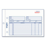 Invoice Book, Two-Part Carbonless, 5.5 x 7.88, 50 Forms Total