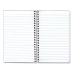 Single-Subject Wirebound Notebooks, Medium/College Rule, Blue Kolor Kraft Front Cover, (80) 9.5 x 6 Sheets