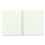 Single-Subject Wirebound Notebooks, Narrow Rule, Brown Paperboard Cover, (80) 8.25 x 6.88 Sheets