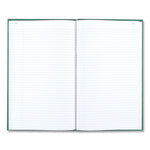 Emerald Series Account Book, Green Cover, 12.25 x 7.25 Sheets, 150 Sheets/Book