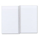 Single-Subject Wirebound Notebooks, Medium/College Rule, Blue Kolor Kraft Front Cover, (80) 7.75 x 5 Sheets