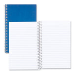 Three-Subject Wirebound Notebooks, Unpunched, Medium/College Rule, Blue Cover, (150) 9.5 x 6 Sheets