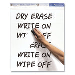 Write On-Cling On Easel Pad, Unruled, 27 x 34, White, 35 Sheets