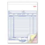 Purchase Order Book, 17 Lines, Three-Part Carbonless, 8.5 x 11, 50 Forms Total