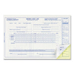 Driver's Daily Log Book, Two-Part Carbonless, 8.75 x 5.38, 31 Forms Total