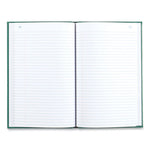 Emerald Series Account Book, Green Cover, 9.63 x 6.25 Sheets, 200 Sheets/Book