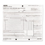 Speediset Bill of Lading, Short Form, Three-Part Carbonless, 7 x 8.5, 50 Forms Total