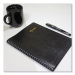 Essential Collection 14-Month Ruled Monthly Planner, 8.88 x 7.13, Black Cover, 14-Month (Dec to Jan): 2023 to 2025