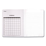 Square Deal Composition Book, Medium/College Rule, Black Cover, (100) 9.75 x 7.5 Sheets