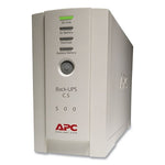 BK500 Back-UPS CS Battery Backup System, 6 Outlets, 500 VA, 480 J