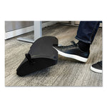 Foot Rest for Standing Desks, 19.98w x 11.97d x 4.2h, Black