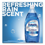 Platinum Liquid Dish Detergent, Refreshing Rain Scent, (3) 24 oz Bottles Plus (2) Sponges/Carton